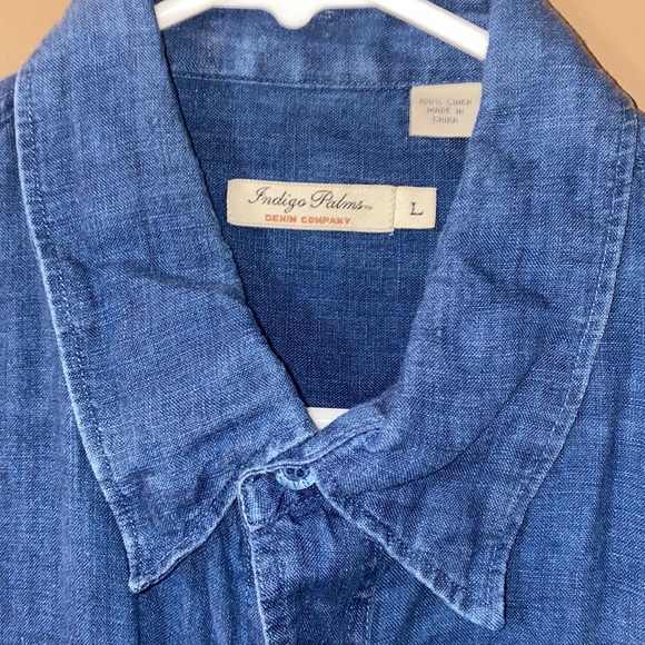 Linen button down - Picture 3 of 3